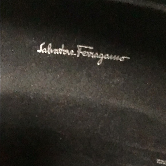 Salvatore Ferragamo Other - Salvatore Ferragamo Hard Shell Black Leather Sunglasses Case